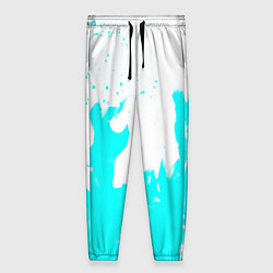 Женские брюки Голубой огонь текстура