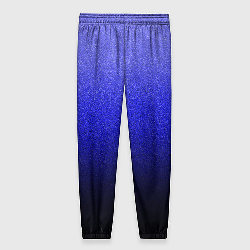 Женские брюки Градиент индиго из синего в чёрный / 3D-принт – фото 2