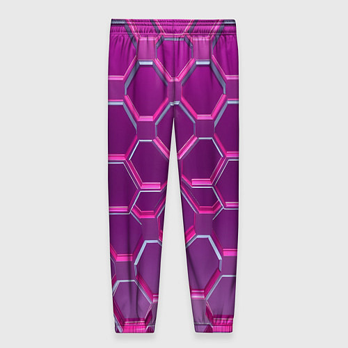 Женские брюки Розовый бронежилет / 3D-принт – фото 2