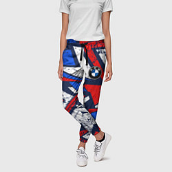 Брюки женские BMW - m colors, цвет: 3D-принт — фото 2