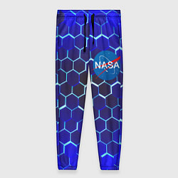 Брюки женские Nasa голубая броня, цвет: 3D-принт