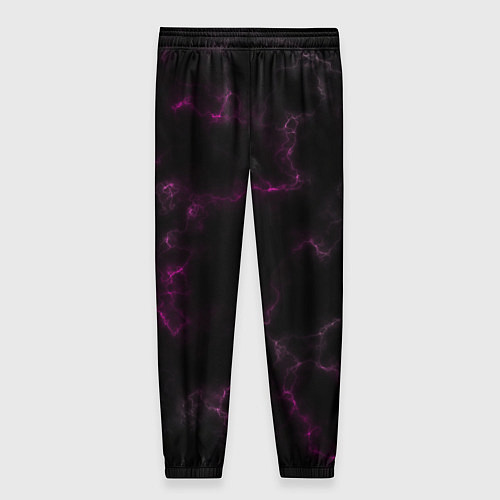 Женские брюки Black pink / 3D-принт – фото 2