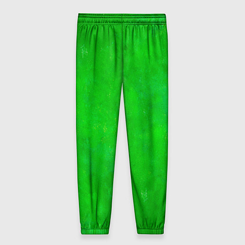 Женские брюки Свет зелёного фонаря / 3D-принт – фото 2