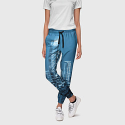 Брюки женские City, цвет: 3D-принт — фото 2