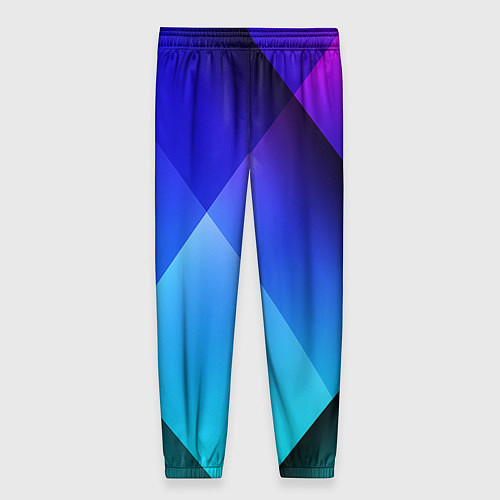 Женские брюки Color blue / 3D-принт – фото 2