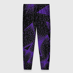 Женские брюки The triangle is purple