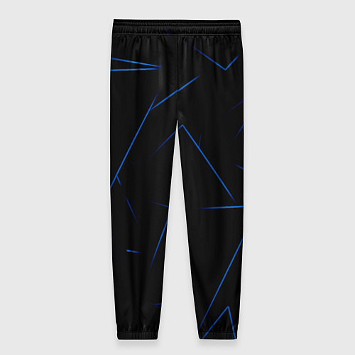 Женские брюки Color blue line / 3D-принт – фото 2