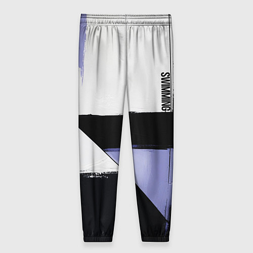 Женские брюки Плавание спортивное / 3D-принт – фото 2