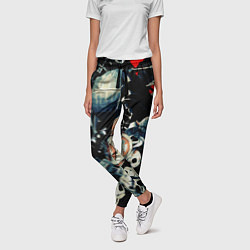 Брюки женские Звездные войны персонажи, цвет: 3D-принт — фото 2