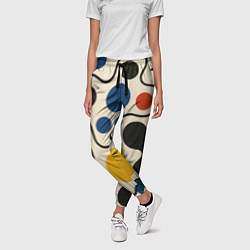 Брюки женские Пятна, цвет: 3D-принт — фото 2