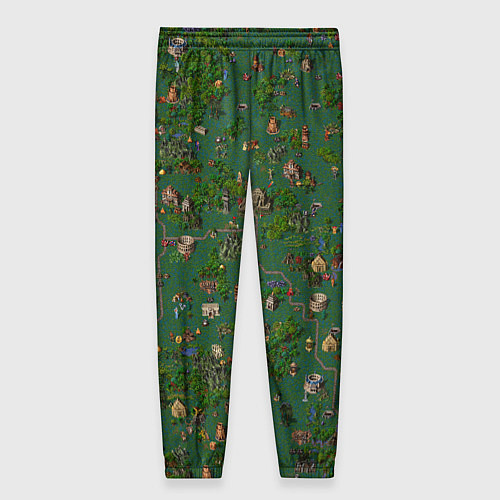 Женские брюки Земли Крепости - Герои 3 / 3D-принт – фото 2
