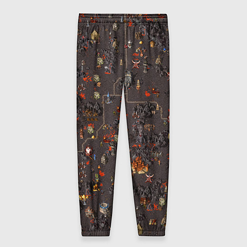 Женские брюки Земли Инферно - Герои 3 / 3D-принт – фото 2