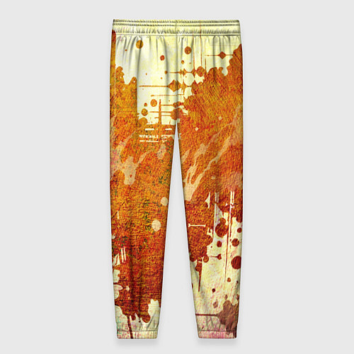 Женские брюки Абстракция - sunspot / 3D-принт – фото 2