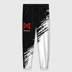 Женские брюки Монарх красный лого