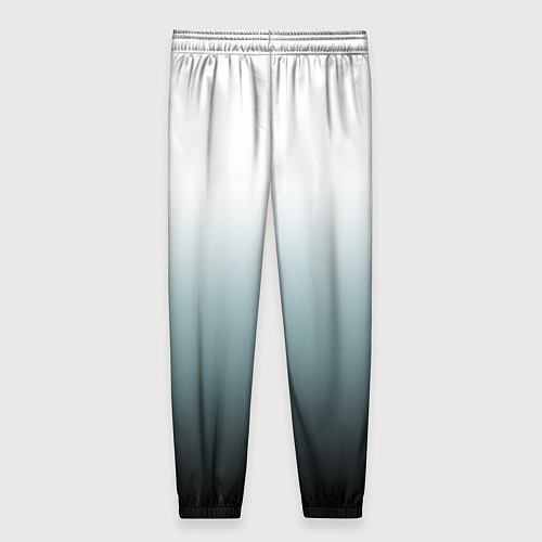 Женские брюки Градиент с надписью на японском - здоровье и деньг / 3D-принт – фото 2