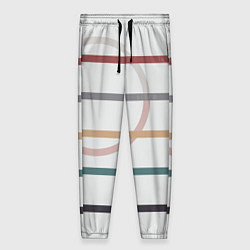 Женские брюки Stripes and circle