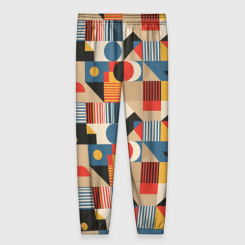Женские брюки Ритмы Баухауса / 3D-принт – фото 2