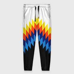Брюки женские Олдскульный паттерн, цвет: 3D-принт