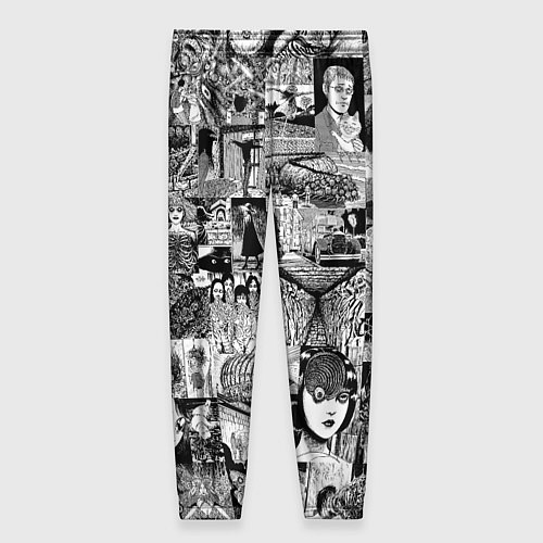 Женские брюки Horror World of Junji Ito / 3D-принт – фото 2