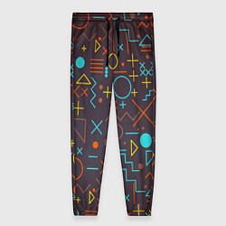 Женские брюки Different shapes of geometry