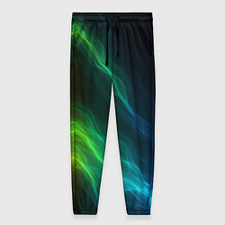 Женские брюки Разноцветный огонь абстракция