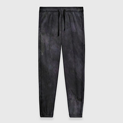 Женские брюки Абстракция - dark strokes of paint