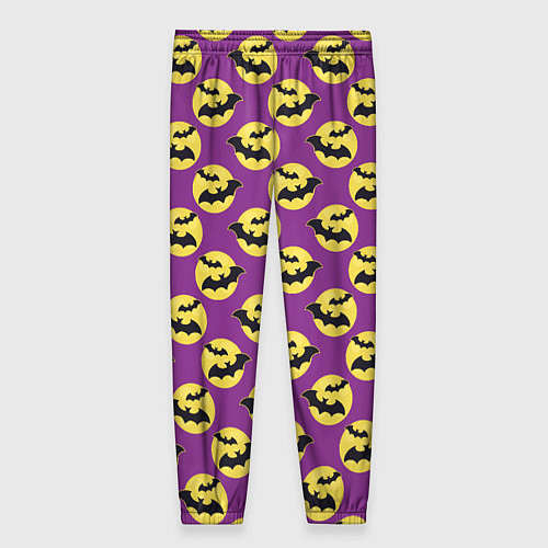 Женские брюки Паттерн с летучими мышами / 3D-принт – фото 2