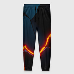 Брюки женские Plate split, цвет: 3D-принт