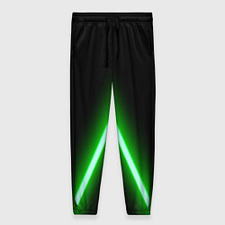 Брюки женские Color neon green, цвет: 3D-принт