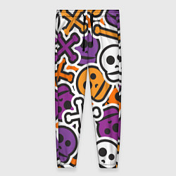 Женские брюки Funny skulls