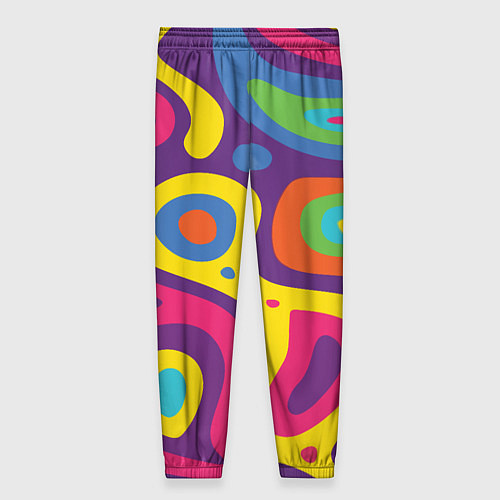 Женские брюки Abstract tac / 3D-принт – фото 2