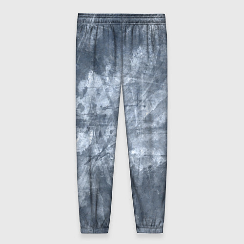 Женские брюки Абстракция - gray-blue / 3D-принт – фото 2