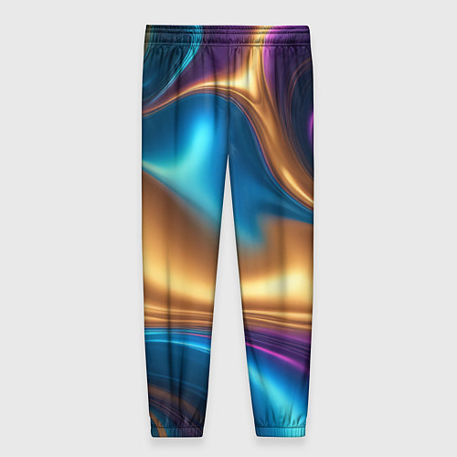 Женские брюки Сплавы разноцветные / 3D-принт – фото 2