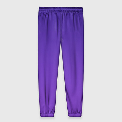 Женские брюки The color is purple / 3D-принт – фото 2