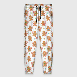Женские брюки Имбирные человечки и карамельные трости