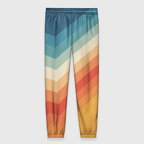 Женские брюки Полосы / 3D-принт – фото 2