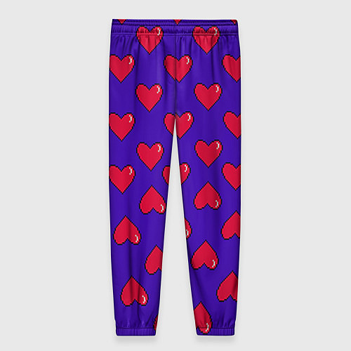 Женские брюки Hearts Pattern / 3D-принт – фото 2