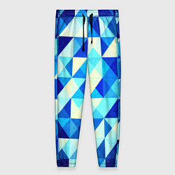 Женские брюки Синяя геометрия