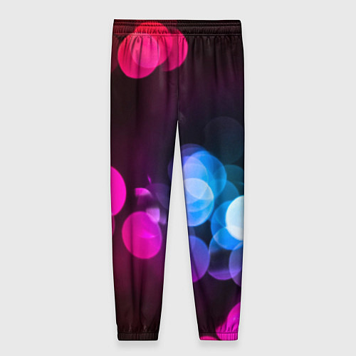 Женские брюки Light Spots / 3D-принт – фото 2