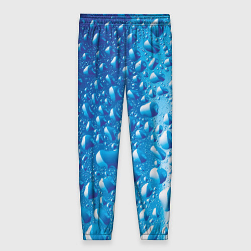 Женские брюки Капли воды / 3D-принт – фото 2