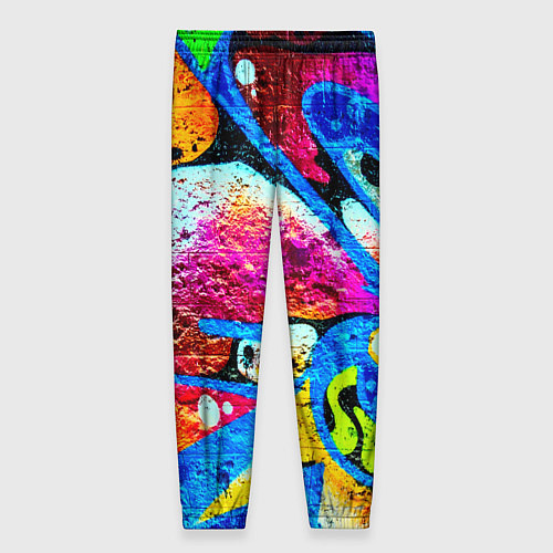 Женские брюки Граффити / 3D-принт – фото 2