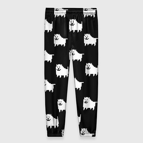 Женские брюки Undertale Annoying dog / 3D-принт – фото 2