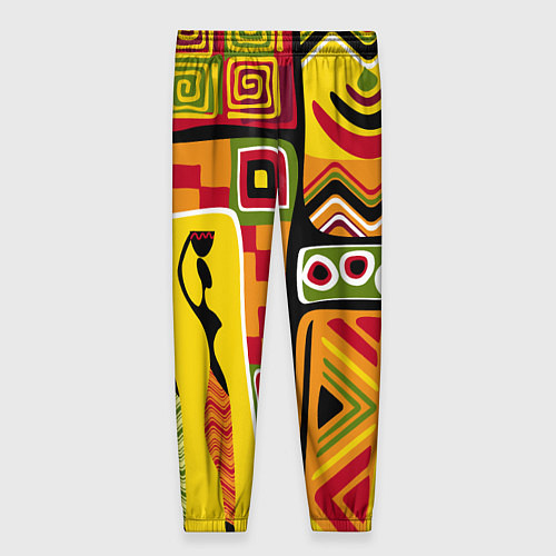 Женские брюки Африка / 3D-принт – фото 2