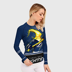 Рашгард женский Bay Lightning, цвет: 3D-принт — фото 2