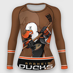 Женский рашгард Anaheim Ducks