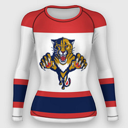 Рашгард женский Florida Panthers, цвет: 3D-принт