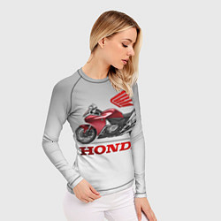 Рашгард женский Honda 2, цвет: 3D-принт — фото 2
