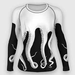 Рашгард женский Octopus, цвет: 3D-принт