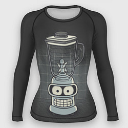 Рашгард женский Bender Blender, цвет: 3D-принт