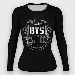 Рашгард женский BTS: Taehyung, цвет: 3D-принт